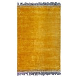 RUG VELVET TOUCH YELLOW VISCOSE